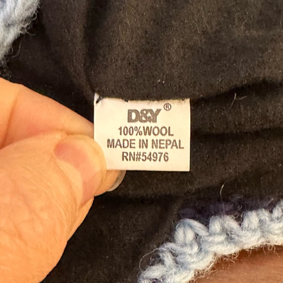 🌟HP🌟Himalayan Trapper Hat 100% Purple Wool Handcraft Collection D&Y Nepal OSFM - Picture 8 of 9